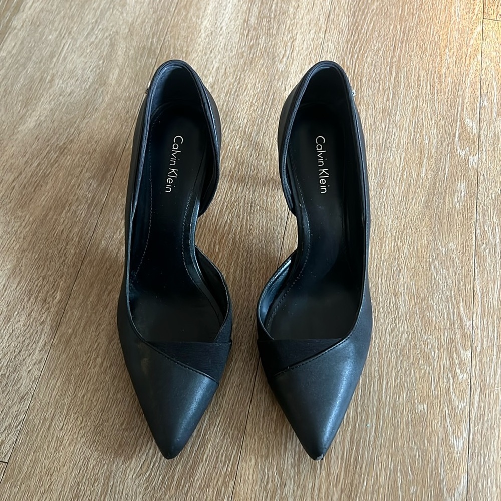 Sexy black Calvin Klein pumps